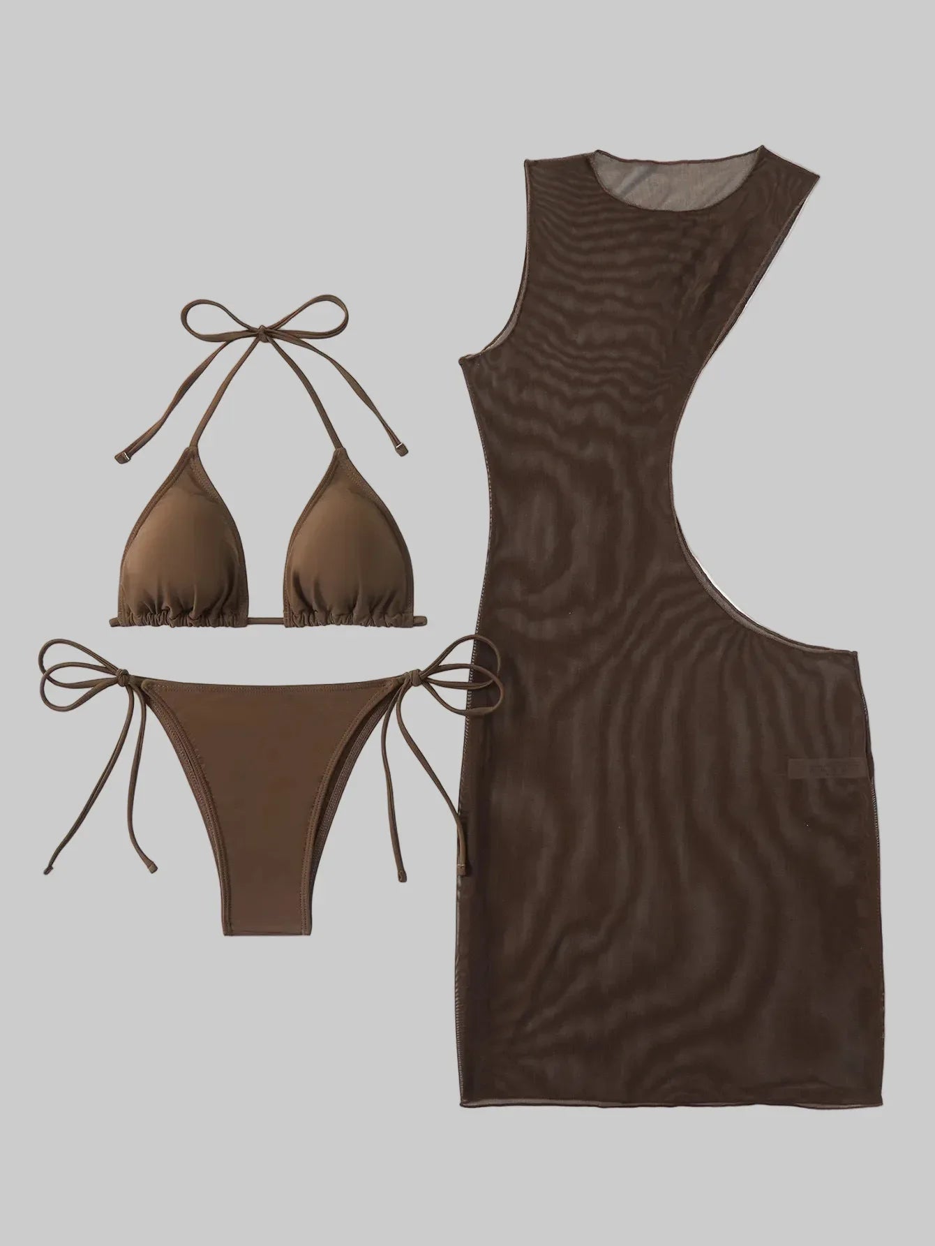 Fashion Three-Piece Split Swimsuit Bikini Set - SandiFreckles Surf & Swimwear