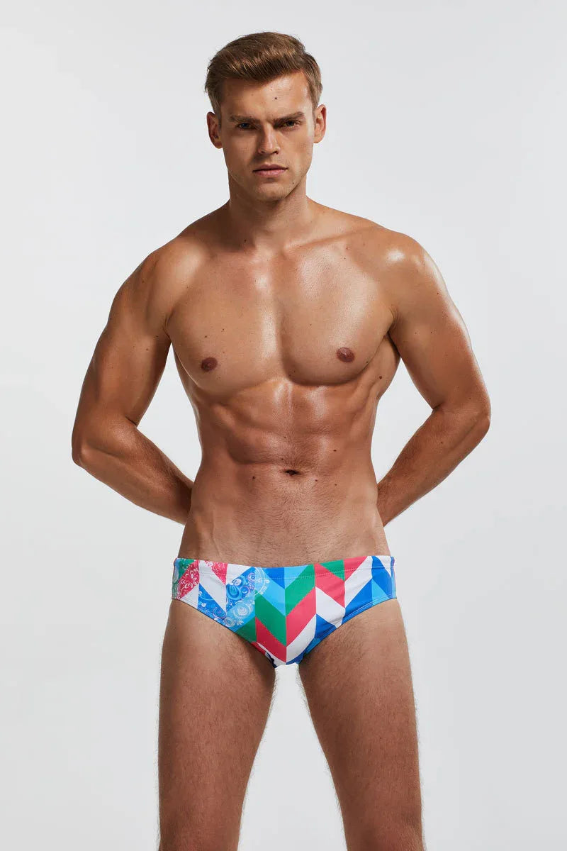 Men's Swimwear Triangle Swimming Briefs - Quick Drying, Long Wearing Budgie Smugglers - SandiFreckles Surf & Swimwear
