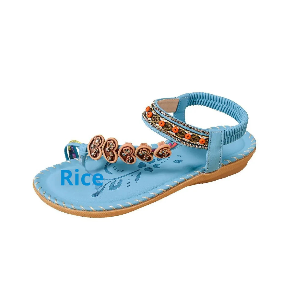 Women's Bohemian Flat Sandals - Stylish Beach Comfort - SandiFreckles Surf & Swimwear