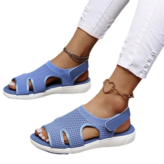 Women's Rhinestone Sandals - Breathable Beach Shoes - SandiFreckles Surf & Swimwear