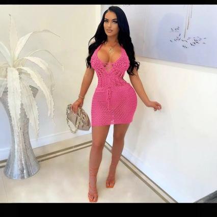 Crocheted Knit Bikini Hip Skirt - Beach Cover Up - SandiFreckles Surf & Swimwear