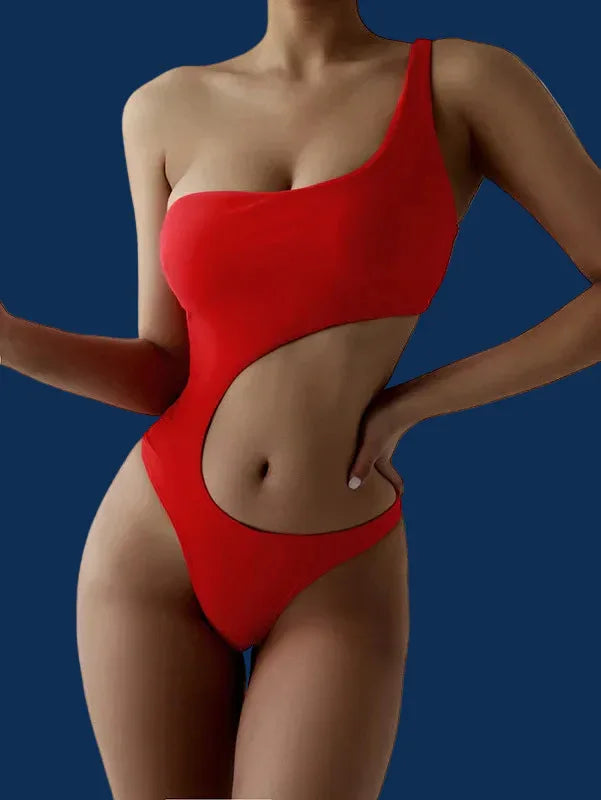 Beach Vacation Monokini - Sexy Fashion One Piece - SandiFreckles Surf & Swimwear