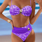 Women's Sexy European And American Vintage Backless Bikini Swimsuit Suit - SandiFreckles Surf & Swimwear