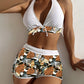 Swimming River Swimwear New Bikini Swimsuit Split Printed Boxers Sexy - SandiFreckles Surf & Swimwear