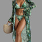 Split Bikini Cover Beach Swimsuit Three-Piece - European Style - SandiFreckles Surf & Swimwear