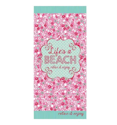 Large Men Women Summer Beach Towels - SandiFreckles Surf & Swimwear