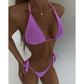 Three-Point String Bikini - 13 Colors Available - SandiFreckles Surf & Swimwear