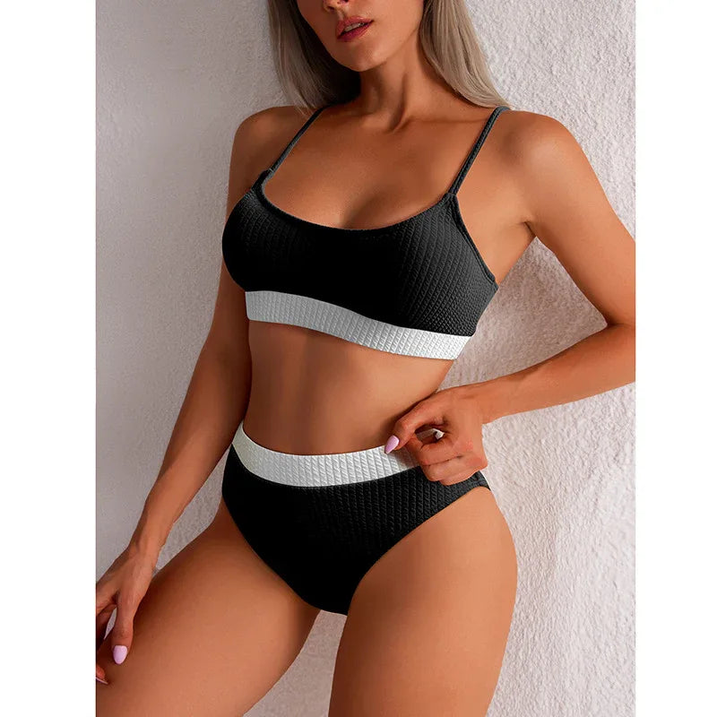 Women's Color Matching Bikini Swimsuit - SandiFreckles Surf & Swimwear