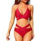 European And American New Women's Split Swimsuit High Waist Bikini - SandiFreckles Surf & Swimwear