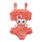 Baby Girls Watermelon Swimsuit - Comfortable One-Piece Beach Wear - SandiFreckles Surf & Swimwear