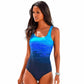 Backless One Piece Swimsuit - Bold & Elegant - SandiFreckles Surf & Swimwear