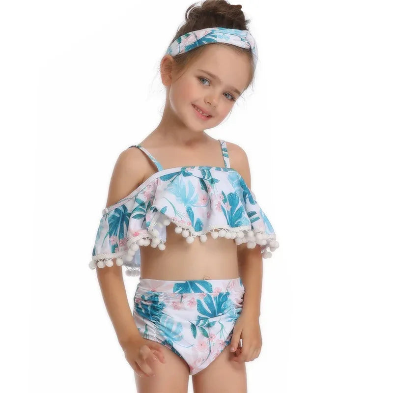 Vibrant Girls' Swimwear - Quality Comfort, Easy to Clean, Stylish - SandiFreckles Surf & Swimwear
