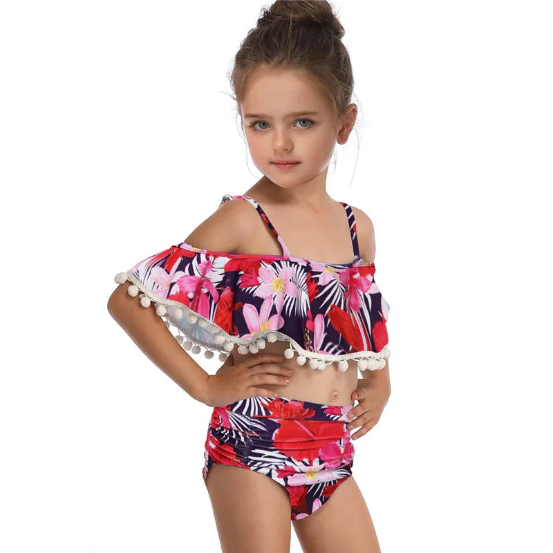 Vibrant Girls' Swimwear - Quality Comfort, Easy to Clean, Stylish - SandiFreckles Surf & Swimwear