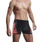 Men's Flame Swimming Trunks - Quick Drying and Comfortable Fit - SandiFreckles Surf & Swimwear