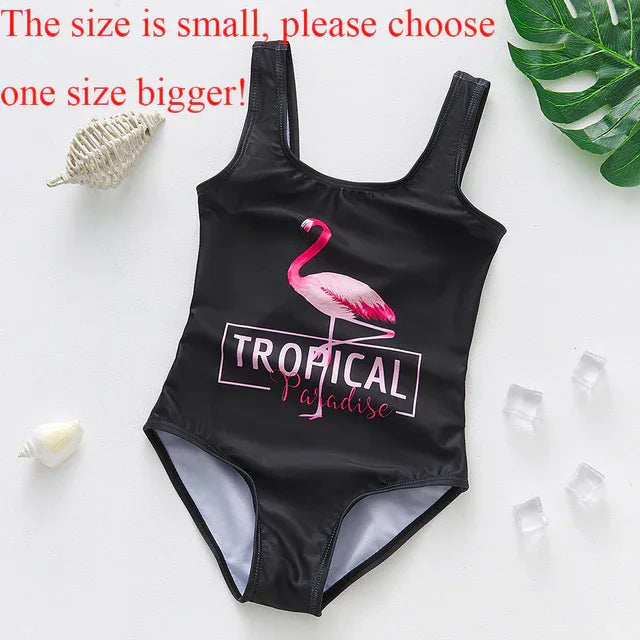 Girls Summer Swimsuit - Comfortable & Colorful One-Piece Design - SandiFreckles Surf & Swimwear