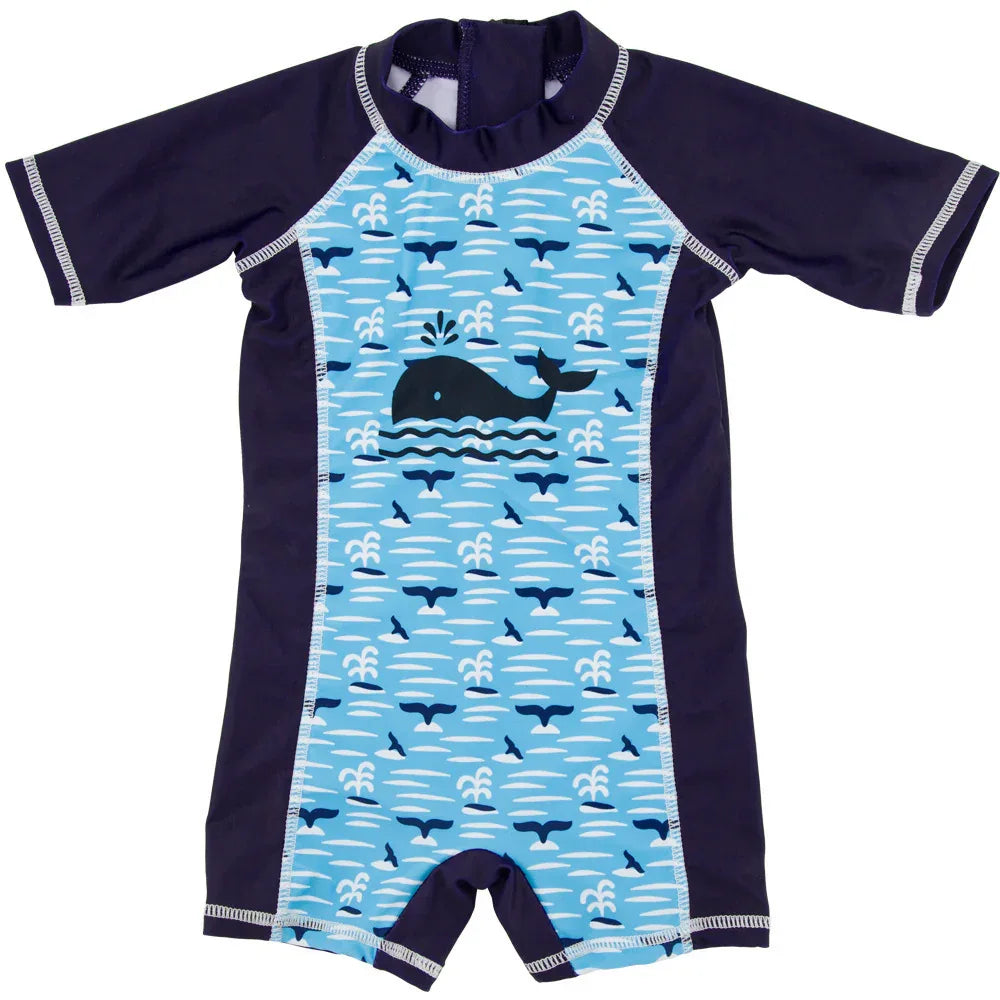Boys' Korean Style Short Sleeve Swimwear - Comfort & Style for Kids - SandiFreckles Surf & Swimwear