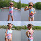 Baby Girls Watermelon Swimsuit - Comfortable One-Piece Beach Wear - SandiFreckles Surf & Swimwear