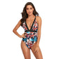 Printed Conservative One Piece - Feminine & Modest - SandiFreckles Surf & Swimwear