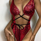 Strappy Lace-Up Monokini - Bikini Style One Piece - SandiFreckles Surf & Swimwear