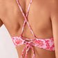 Split Printed Swimsuit Ladies Belt Chest Pad Bikini - SandiFreckles Surf & Swimwear