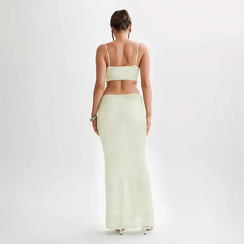 Beach Dress Women's Knitting Bikini Blouse - SandiFreckles Surf & Swimwear