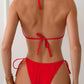 Solid Color Underwire String Bikini - Supportive - SandiFreckles Surf & Swimwear