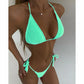 Three-Point String Bikini - 13 Colors Available - SandiFreckles Surf & Swimwear