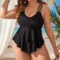 Fashion One Piece Swimsuit With Chest Pad - Plus Size - SandiFreckles Surf & Swimwear
