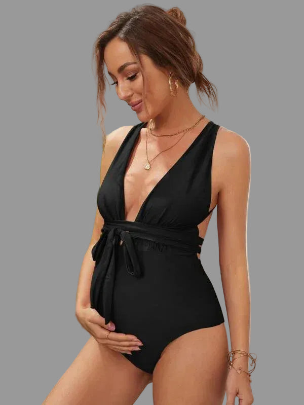 Women's Multicolor One-Piece Swimwear - Supportive & Comfortable Fit - SandiFreckles Surf & Swimwear