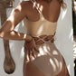 Fashionable Solid Colour One Piece - Modern Essential - SandiFreckles Surf & Swimwear