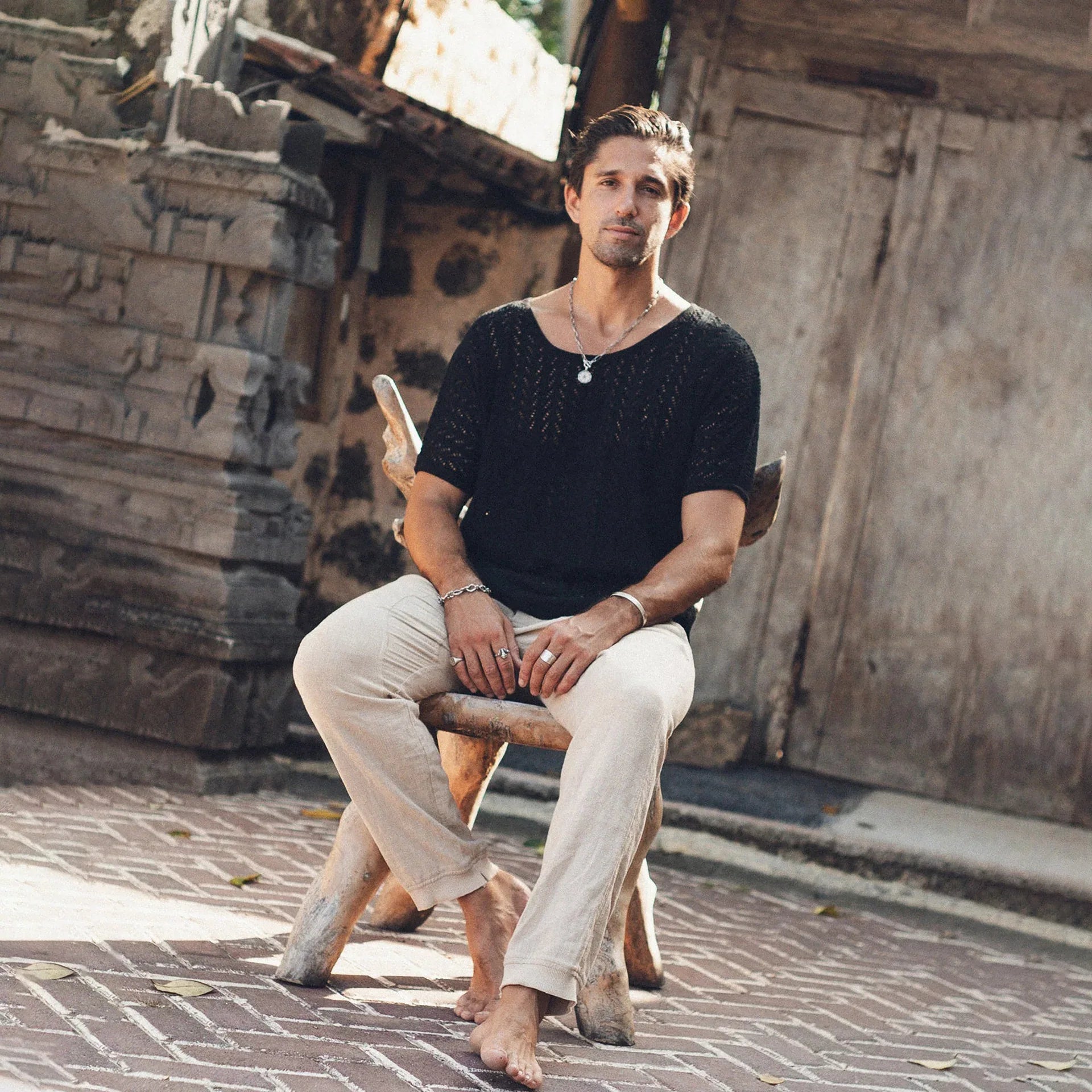 Knitted Beach Bikini Blouse - Sun-Protective Cover Up - SandiFreckles Surf & Swimwear