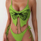 Butterfly Bow Split String Bikini - 9 Colors - SandiFreckles Surf & Swimwear