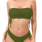 Women's Fashion Simple Solid Color Bikini Set - SandiFreckles Surf & Swimwear
