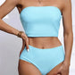 Split Strap Bikini Sexy High-waisted Swimsuit Set - SandiFreckles Surf & Swimwear