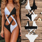Colour Block Hollow Out Monokini - Versatile Casual Style - SandiFreckles Surf & Swimwear