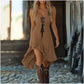 Women's Vintage Dress Holiday Casual Beach Dress - SandiFreckles Surf & Swimwear