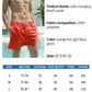 Plus Size Four-point Quick-drying Shorts Beach Pants Color Change Magic Print Beach Pants Men's Swimming Trunks