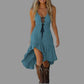 Women's Vintage Dress Holiday Casual Beach Dress - SandiFreckles Surf & Swimwear