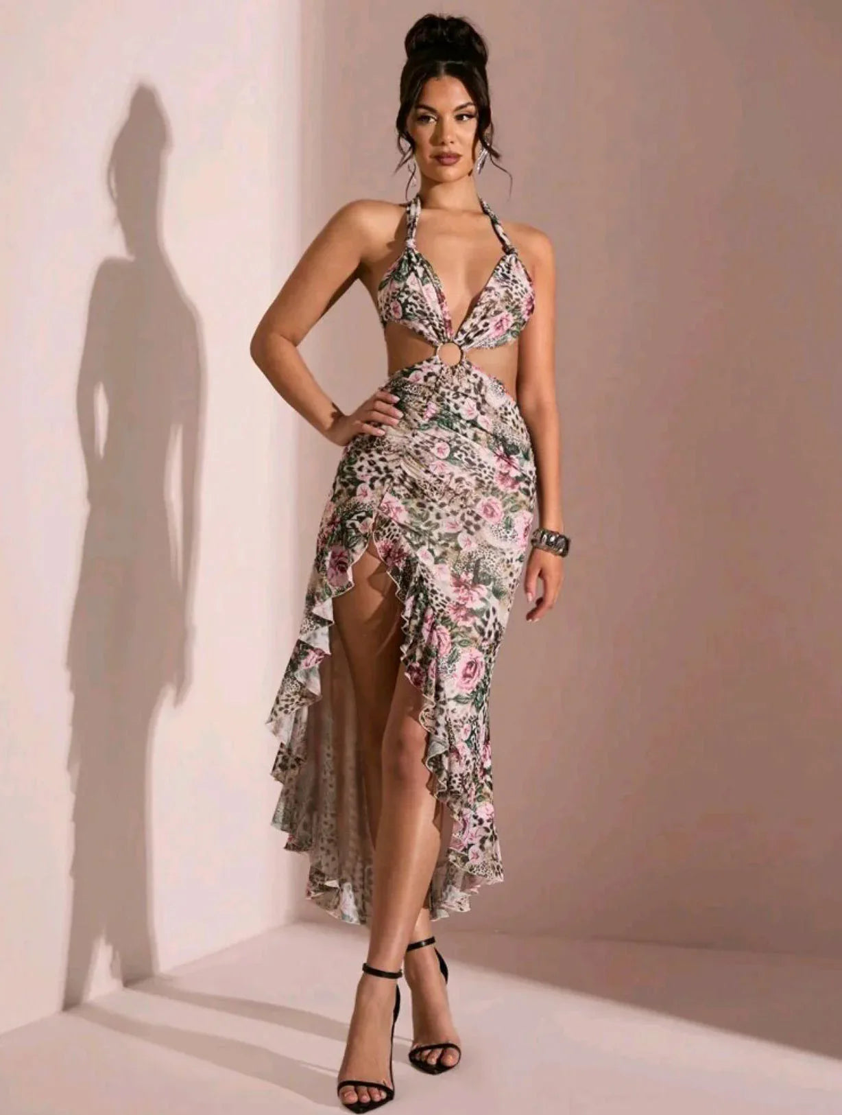 Tie-dye Print Separate Swimwear Beach Dress - SandiFreckles Surf & Swimwear