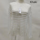 Mesh Hollow Out Knitted Bikini Blouse - Breathable Cover - SandiFreckles Surf & Swimwear