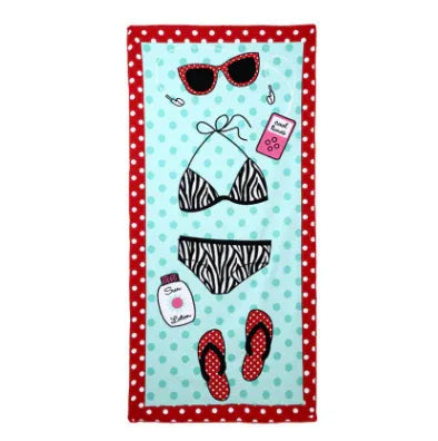 Large Men Women Summer Beach Towels - SandiFreckles Surf & Swimwear