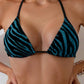 Zebra Print Triangle String Bikini - Bold Style - SandiFreckles Surf & Swimwear