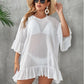 Plus Size See-Through Beach Dress - Sexy Sun Protection - SandiFreckles Surf & Swimwear