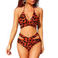 European And American New Women's Split Swimsuit High Waist Bikini - SandiFreckles Surf & Swimwear