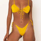 Glossy Nylon String Bikini - Multiple Styles - SandiFreckles Surf & Swimwear