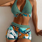 Swimming River Swimwear New Bikini Swimsuit Split Printed Boxers Sexy - SandiFreckles Surf & Swimwear
