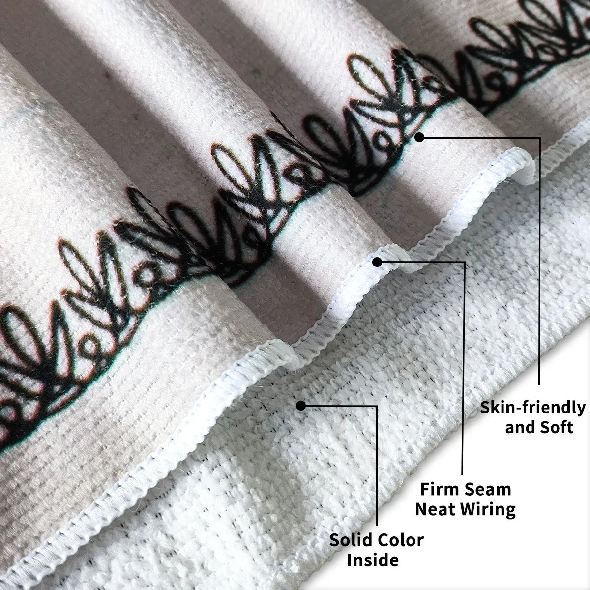 Large Digital Printing Beach Towel - Quality & Comfort - SandiFreckles Surf & Swimwear