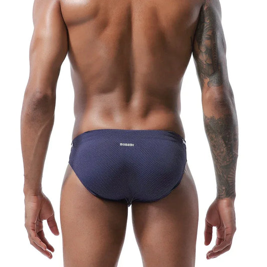 Budgie Smugglers Men's Swimwear - Tethered Swim Briefs, Quick-Drying - SandiFreckles Surf & Swimwear