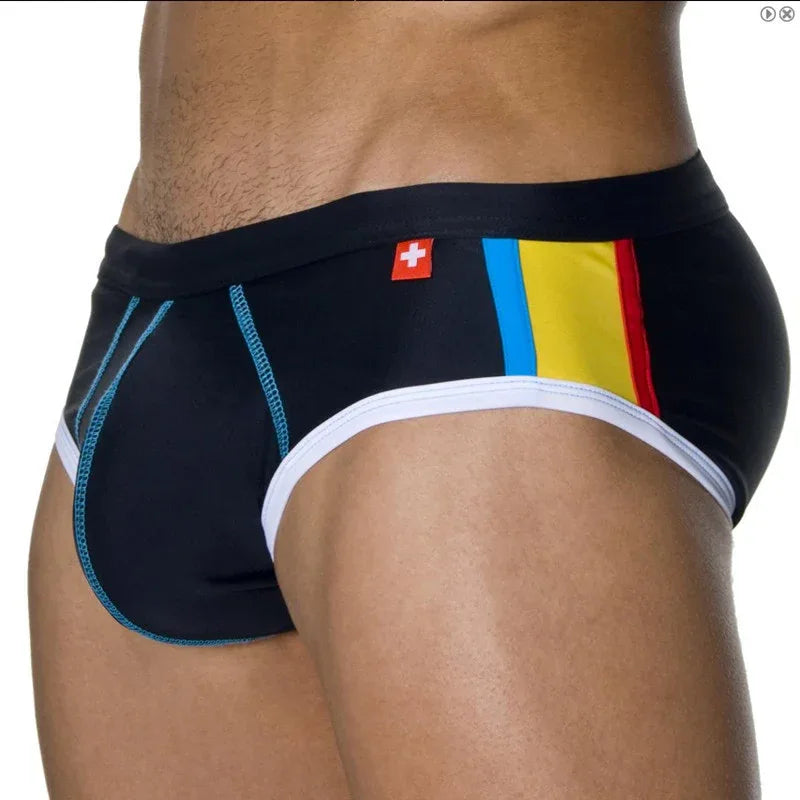 Budgie Smugglers Men's Swim Briefs - Quick Dry, Comfort Fit Shorts - SandiFreckles Surf & Swimwear