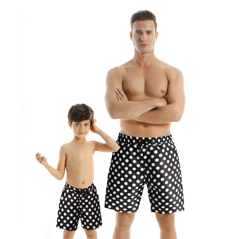 Parent-Child Quick Dry Beach Pants - Comfortable Swimwear for Family Fun - SandiFreckles Surf & Swimwear